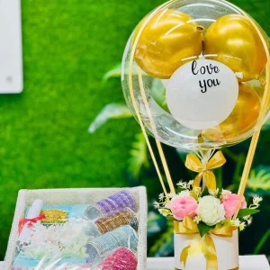 Balloon Bouquet with Churi Box