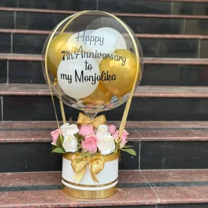Flowers Balloon Bouquet