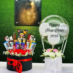 Mix Chocolate and Balloon Bouquets